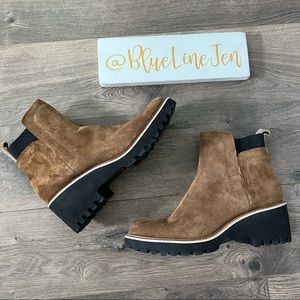 Dolce Vita Huey H20 Dark Brown Suede Boots NWOT